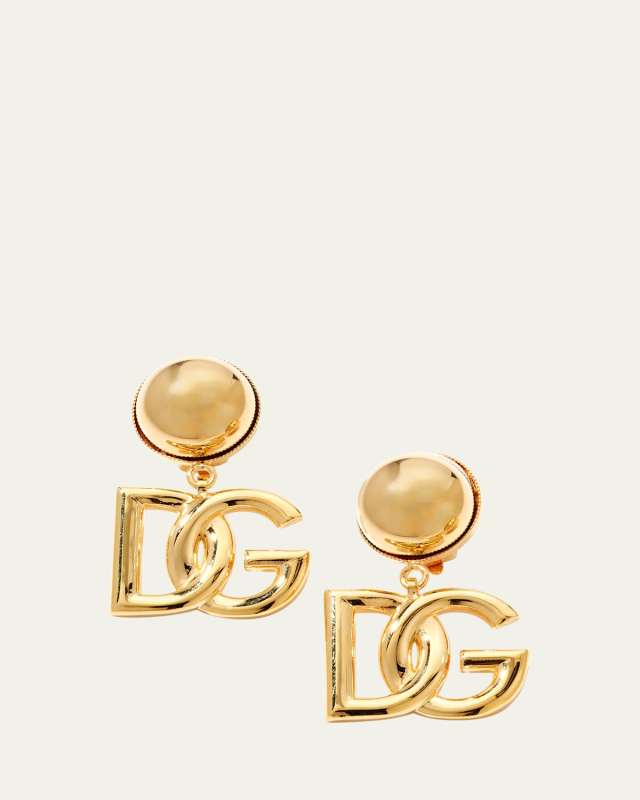 DG Logo Drop Earrings